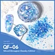 Mixed Hexagon Chunky Glitter
